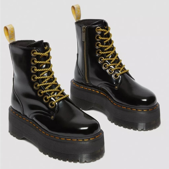 vegan jadon boot max platform - Picture 1 of 4